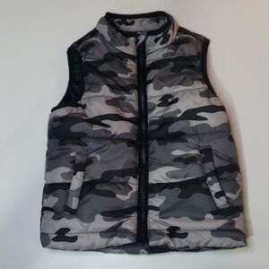 5/$30 ANDY & EVAN Camouflage Puffer Vest